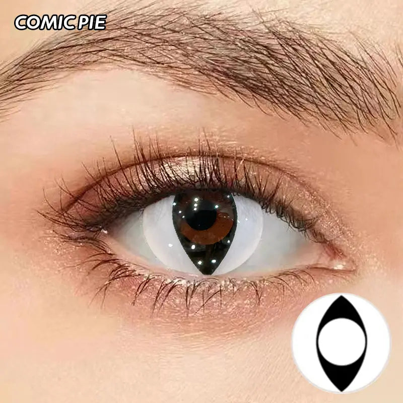 ComicPie black and white Cosplay Colored Contact Lenses HD12
