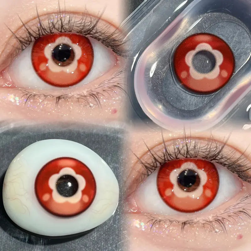 ComicPie Hu Tao Cosplay Colored Contact Lenses HD242