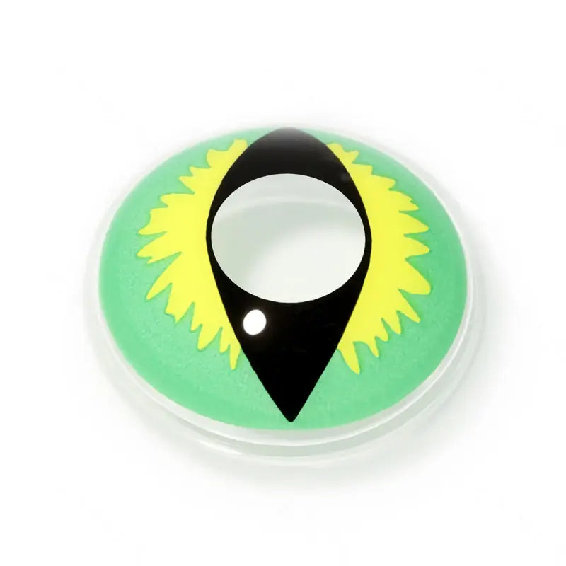 ComicPie Ice Green Dragon Eye Cosplay&Halloween Colored Contact Lenses RY370B