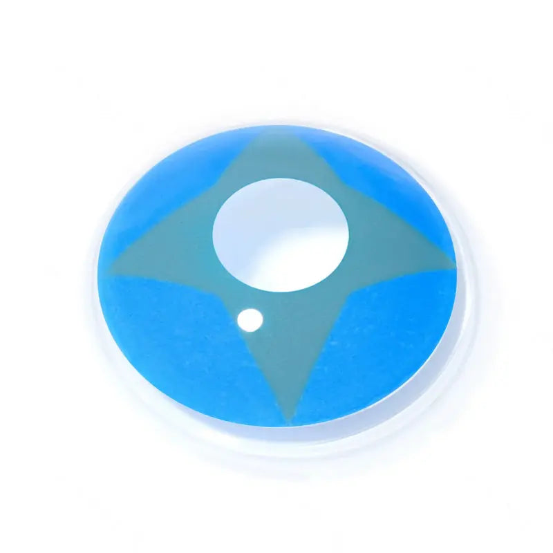 ComicPie Blue Shuriken Cosplay&Halloween Colored Contact Lenses RY387A