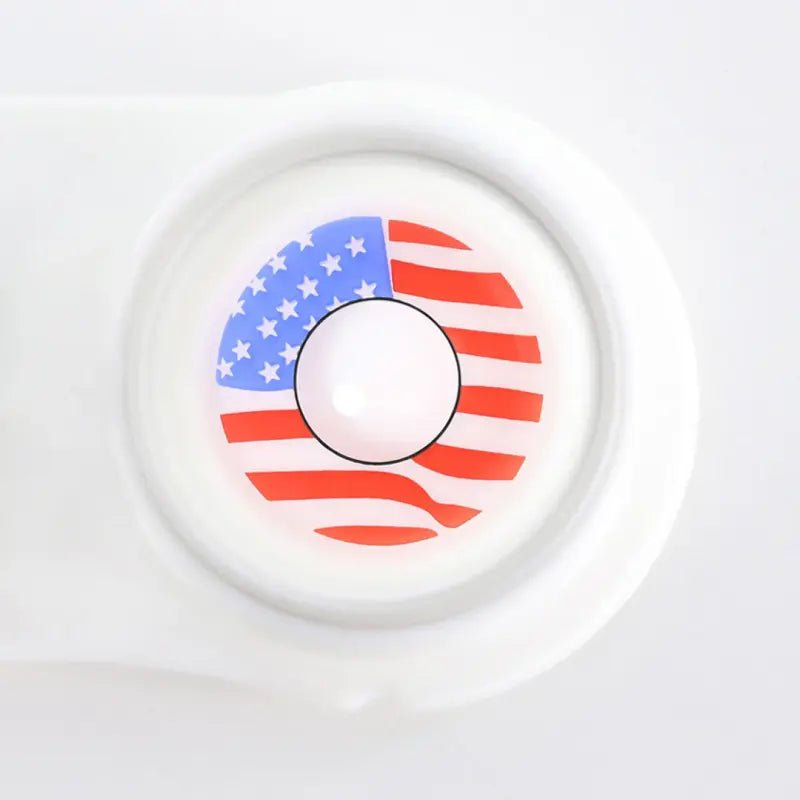 ComicPie American Flag Colored Contact LensesRY124 - ComicPie
