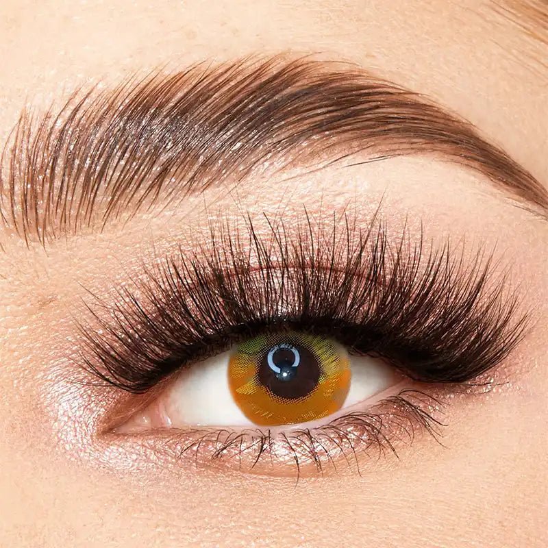 ComicPie Anime Brown Cosplay&Halloween Colored Contact Lenses DY1 - 3 - ComicPie