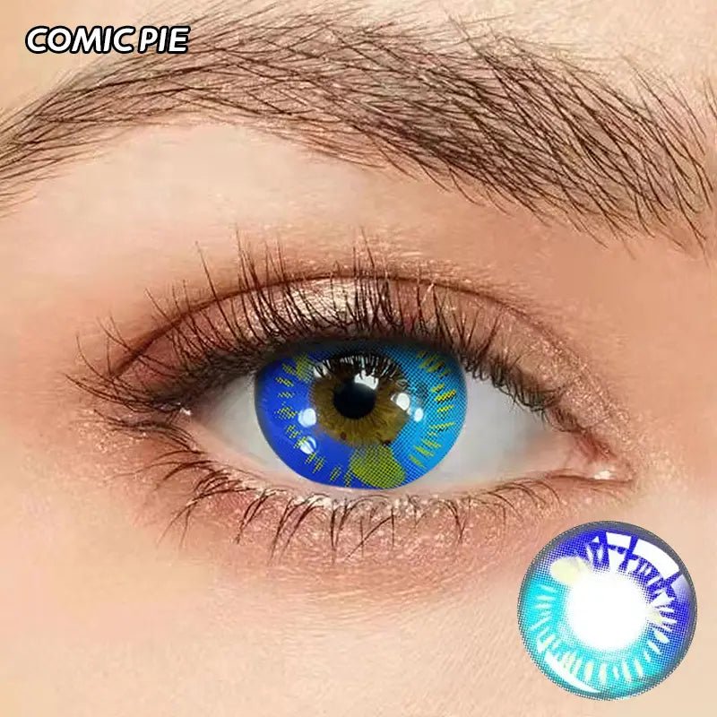 ComicPie Anime Brown Cosplay&Halloween Colored Contact Lenses DY1 - 4 - ComicPie