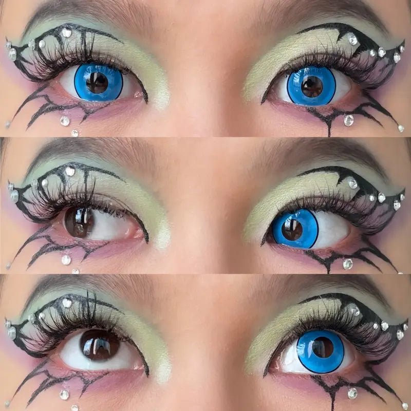 ComicPie Anime Gray Cosplay&Halloween Colored Contact Lenses G1 - ComicPie