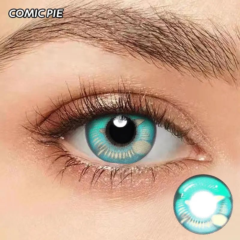ComicPie Anime Green Cosplay&Halloween Colored Contact Lenses DY1 - 5 - ComicPie
