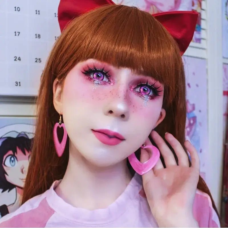 ComicPie Anime Violet Cosplay&Halloween Colored Contact Lenses DY1 - 1 - ComicPie