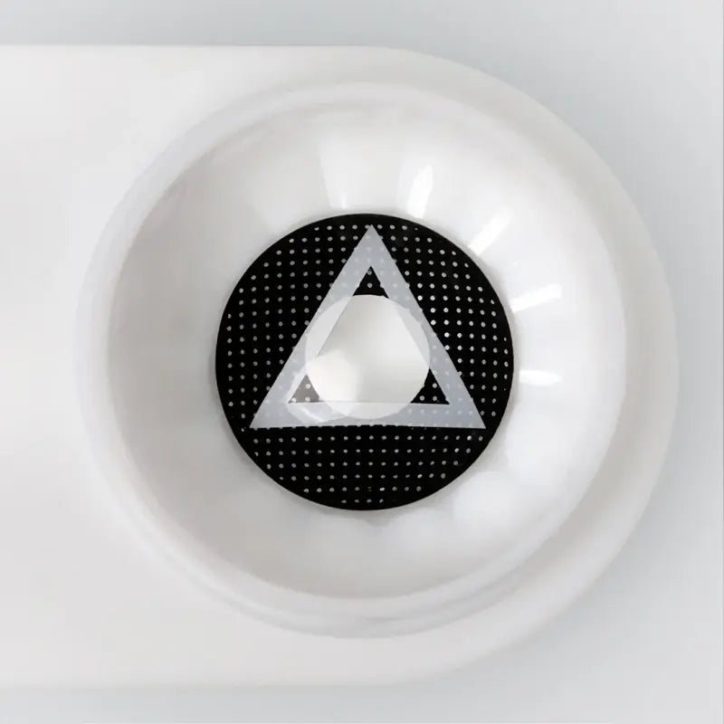 ComicPie Black Triangle Cosplay&Halloween Colored Contact Lenses RY366B - ComicPie
