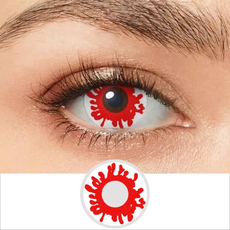 ComicPie Blood Splat Cosplay&Halloween Colored Contact Lenses RY138 - ComicPie