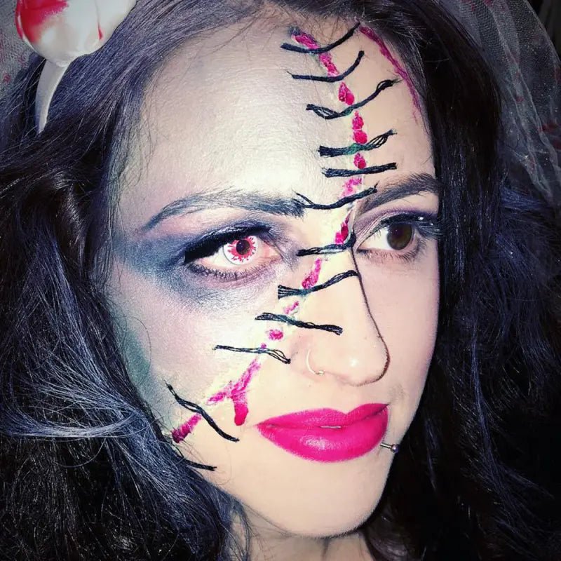ComicPie Blood Splat Cosplay&Halloween Colored Contact Lenses RY138 - ComicPie