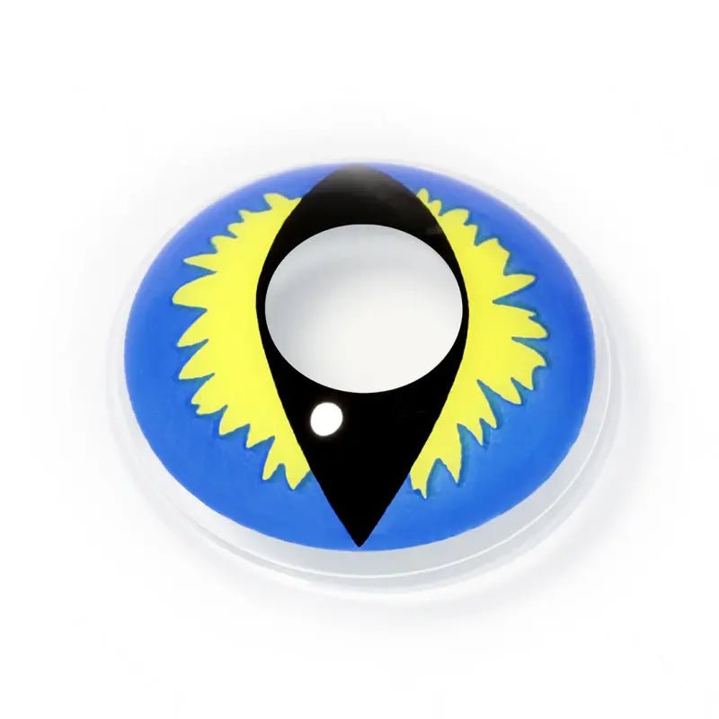 ComicPie Blue Dragon Eye Cosplay&Halloween Colored Contact Lenses RY370C - ComicPie