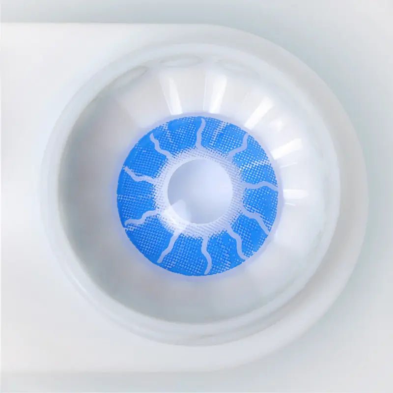 ComicPie Blue Lightning Contacts RY346 - ComicPie
