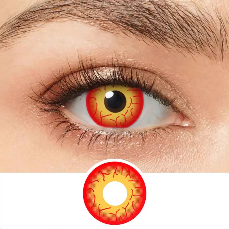 ComicPie Darth Maul Sith Eye Cosplay&Halloween Colored Contact Lenses RY282 - ComicPie