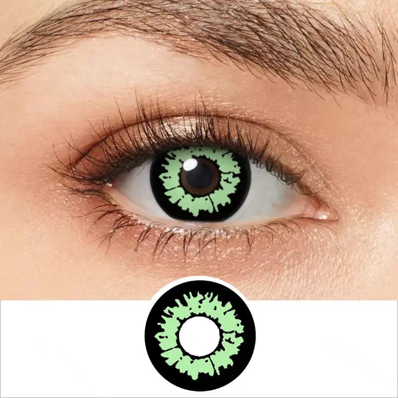 ComicPie Dolly Green Cosplay&Halloween Colored Contact Lenses RY344 - ComicPie