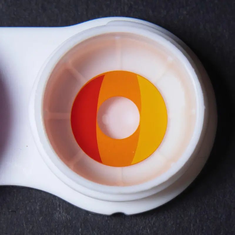 ComicPie Eyeza Pride Orange Cosplay&Halloween Colored Contact Lenses HD243 - ComicPie