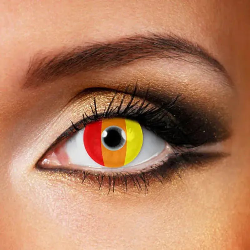 ComicPie Eyeza Pride Orange Cosplay&Halloween Colored Contact Lenses HD243 - ComicPie