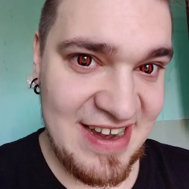 ComicPie FIRE DRAGON Cosplay Colored Contact Lenses A220 - ComicPie