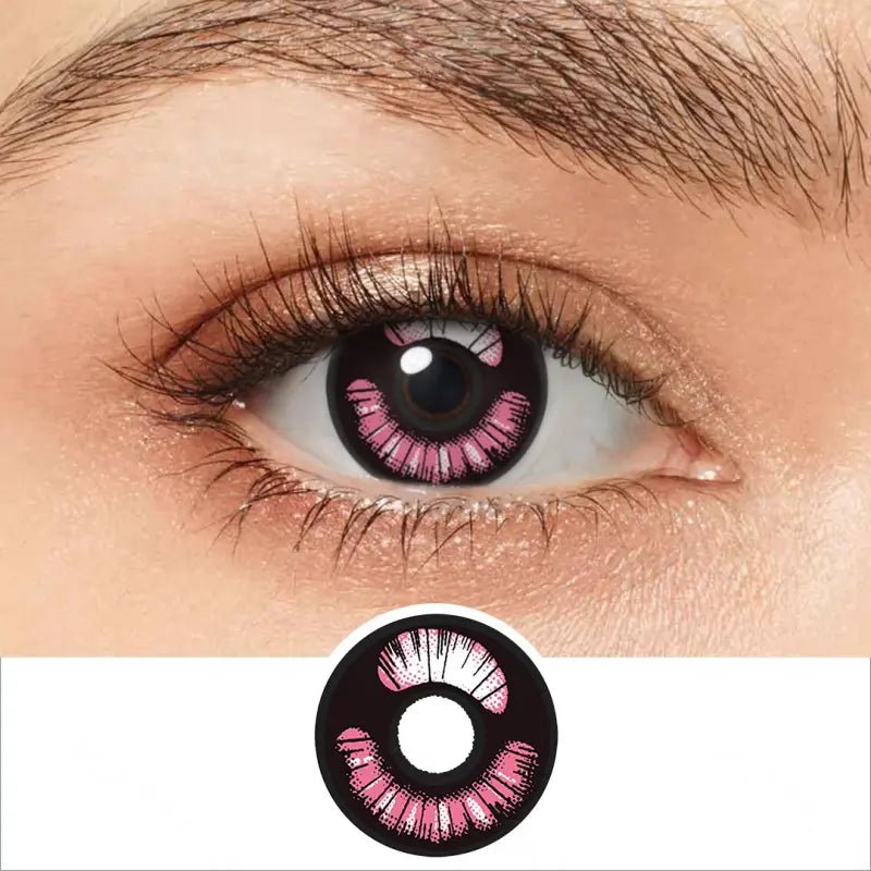 ComicPie Girly Pink Anime Contacts RY353 - ComicPie