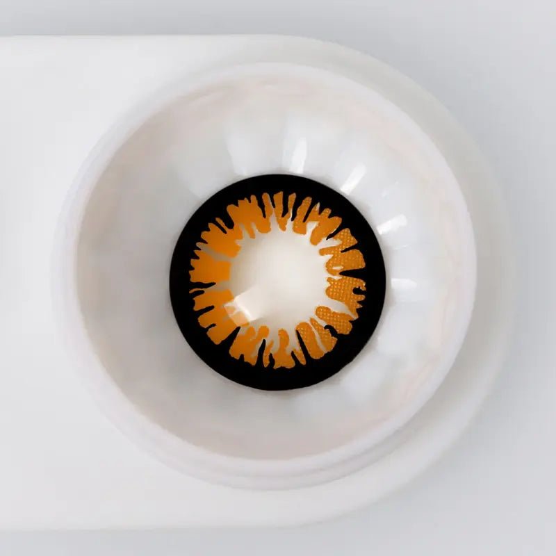 ComicPie Glamor Orange Cosplay&Halloween Colored Contact Lenses RY377B - ComicPie