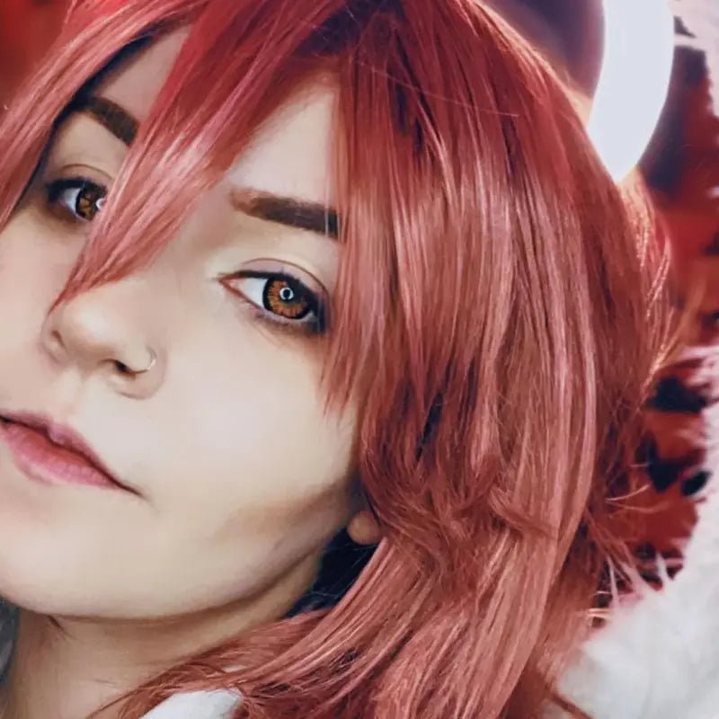 ComicPie Glamor Orange Cosplay&Halloween Colored Contact Lenses RY377B - ComicPie