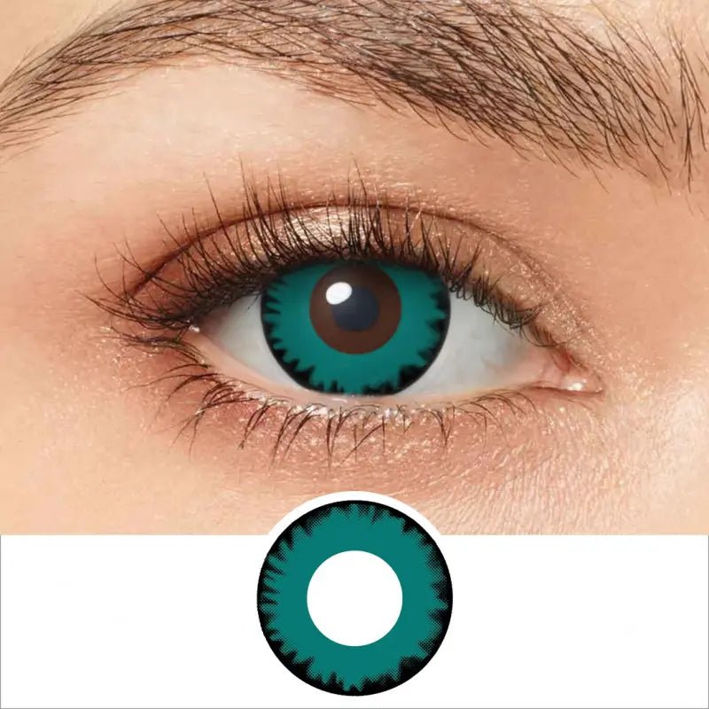 ComicPie Green Elf Cosplay&Halloween Colored Contact Lenses RY050 - ComicPie
