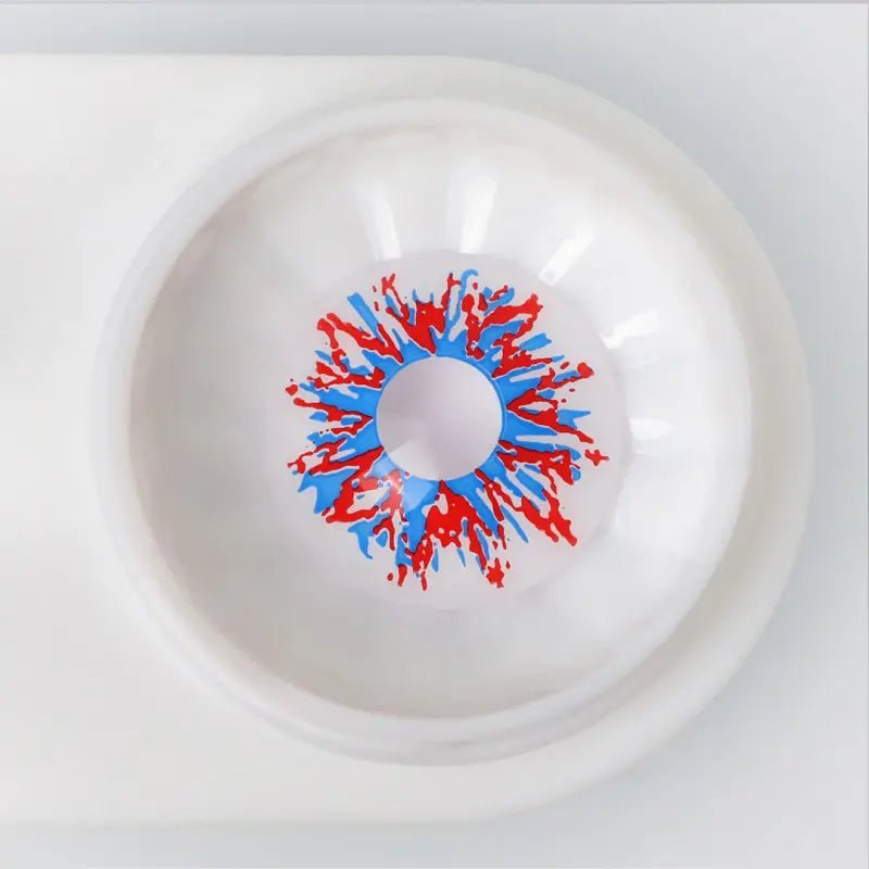 ComicPie Harlequin Cosplay&Halloween Colored Contact Lenses RY321 - ComicPie