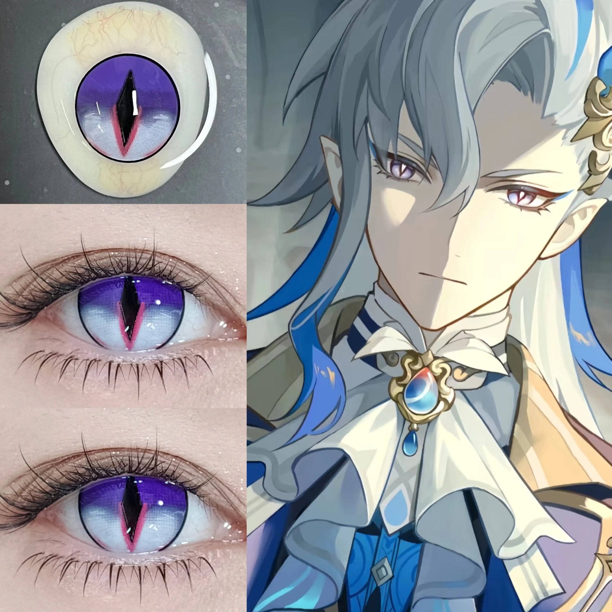 ComicPie HD163 - 4 Neuvillette Contact Lenses - ComicPie