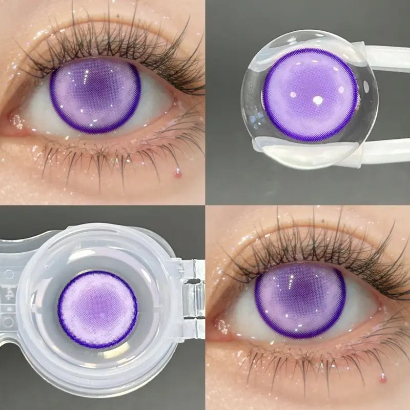 ComicPie HD186 - 4 Foggy Purple Contact Lenses - ComicPie