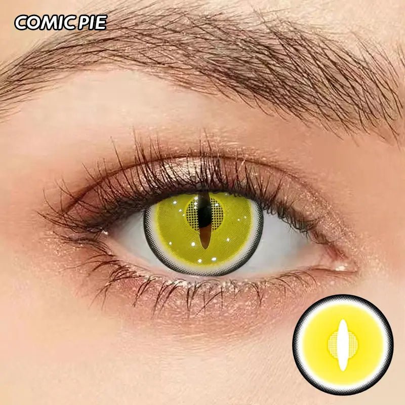 ComicPie HD21 Yellow Contact Lenses - ComicPie