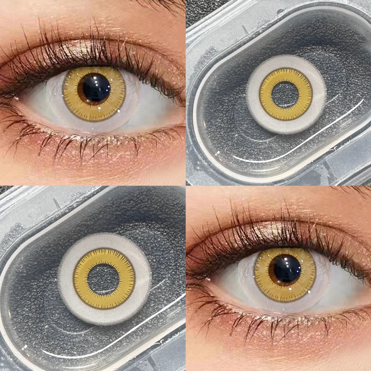 ComicPie HD210 Myosis Yellow Contact Lenses - ComicPie