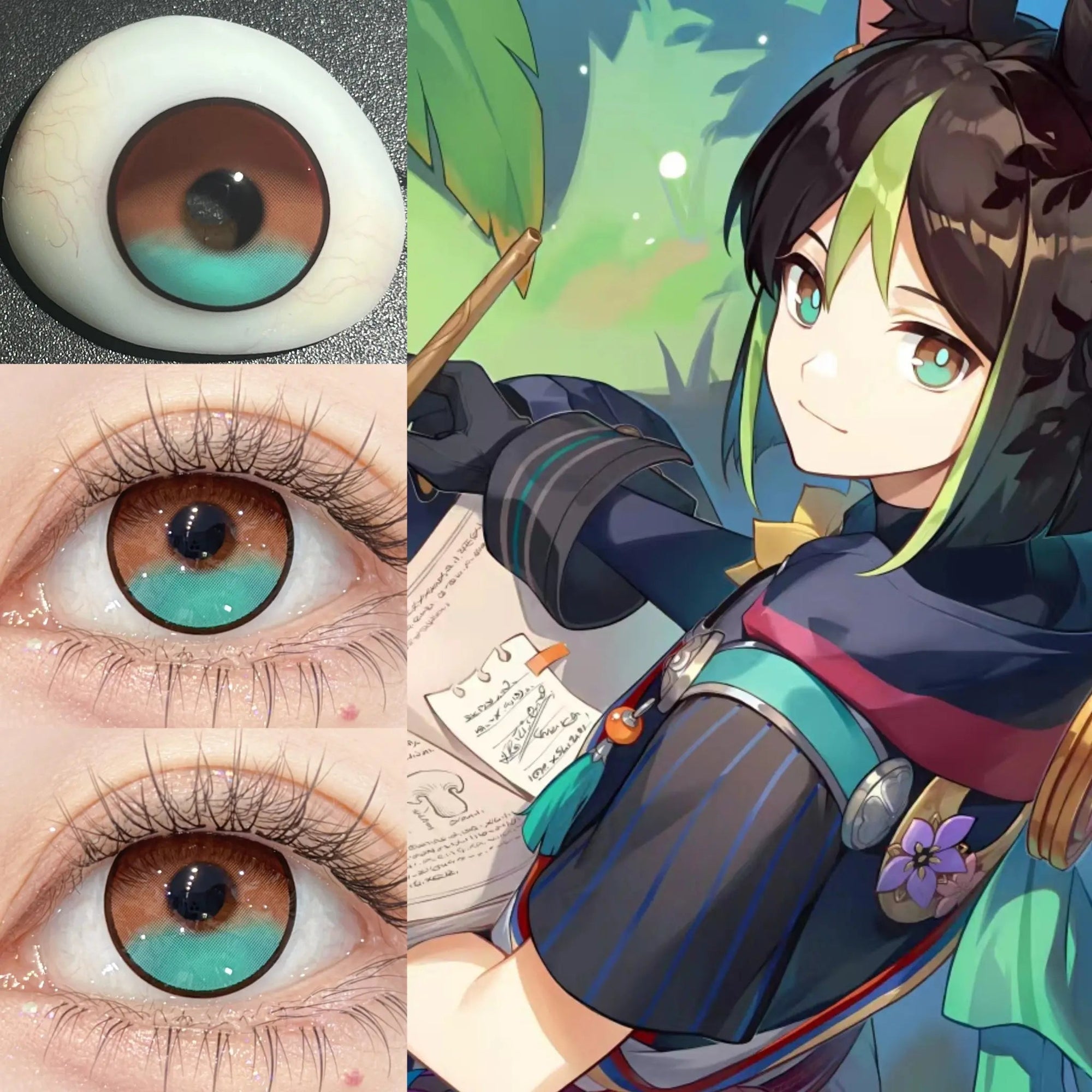 ComicPie HD219 Tighnari Contact Lenses - ComicPie