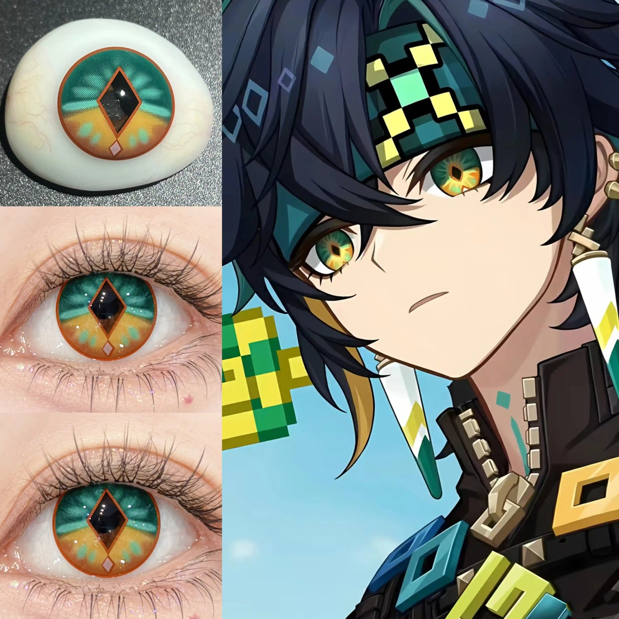 ComicPie HD220 Kinich Contact Lenses - ComicPie