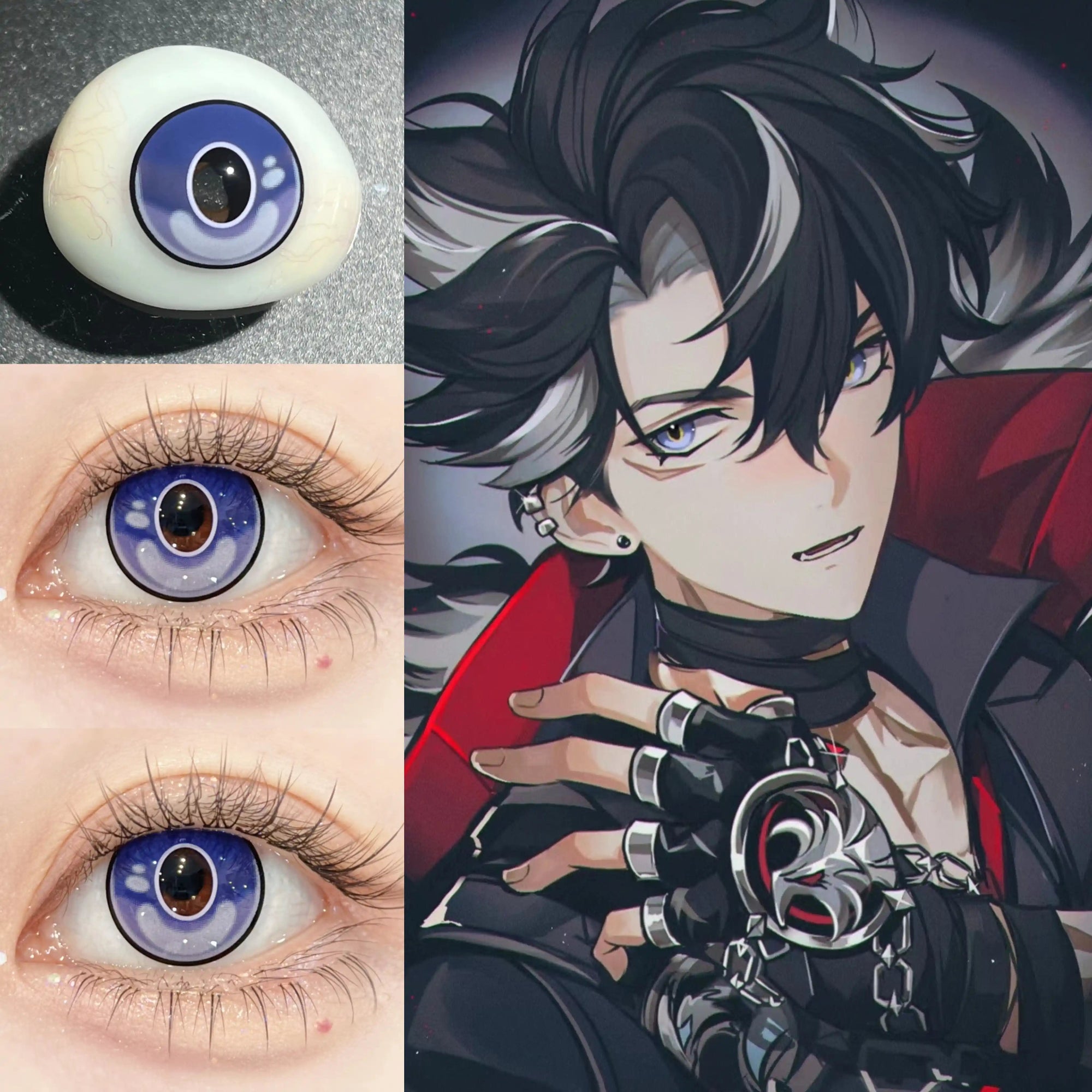 ComicPie HD222 Wriothesley Contact Lenses - ComicPie
