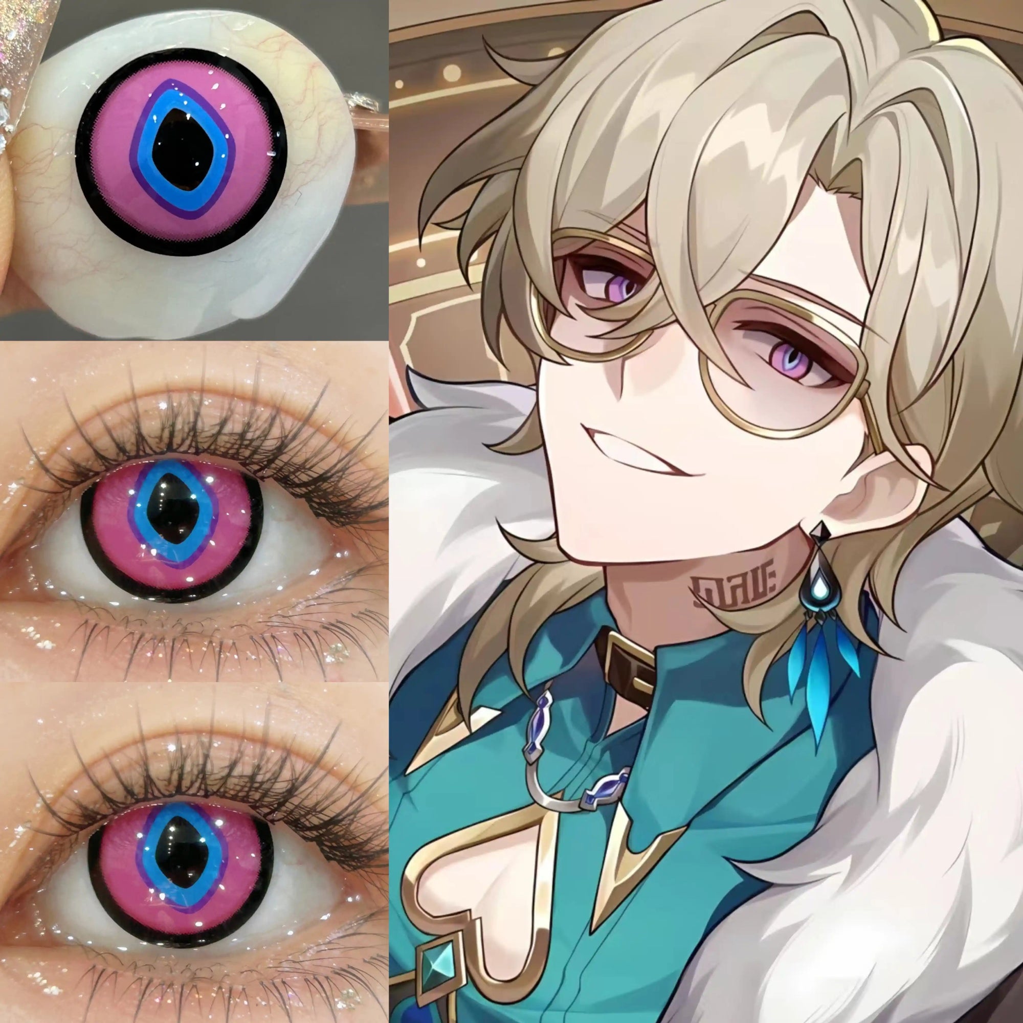 ComicPie HD230 Aventurine Contact Lenses - ComicPie