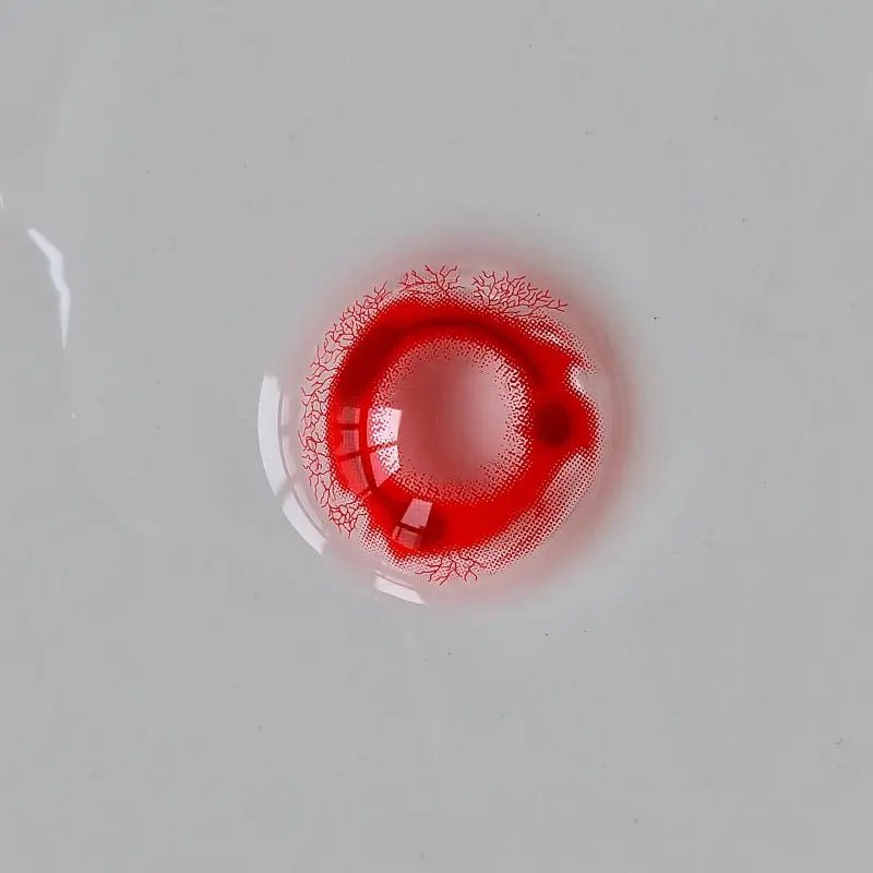ComicPie HD233 Crimson Gaze Red Contact Lenses - ComicPie