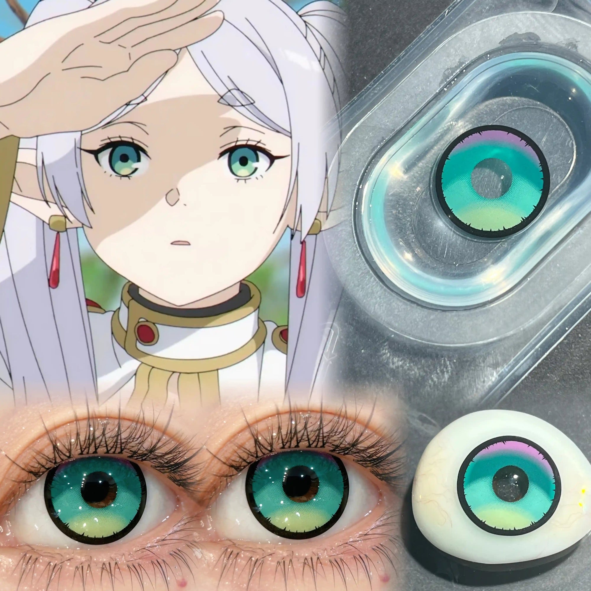 ComicPie HD259 - 2 Frieren Contact Lenses - ComicPie