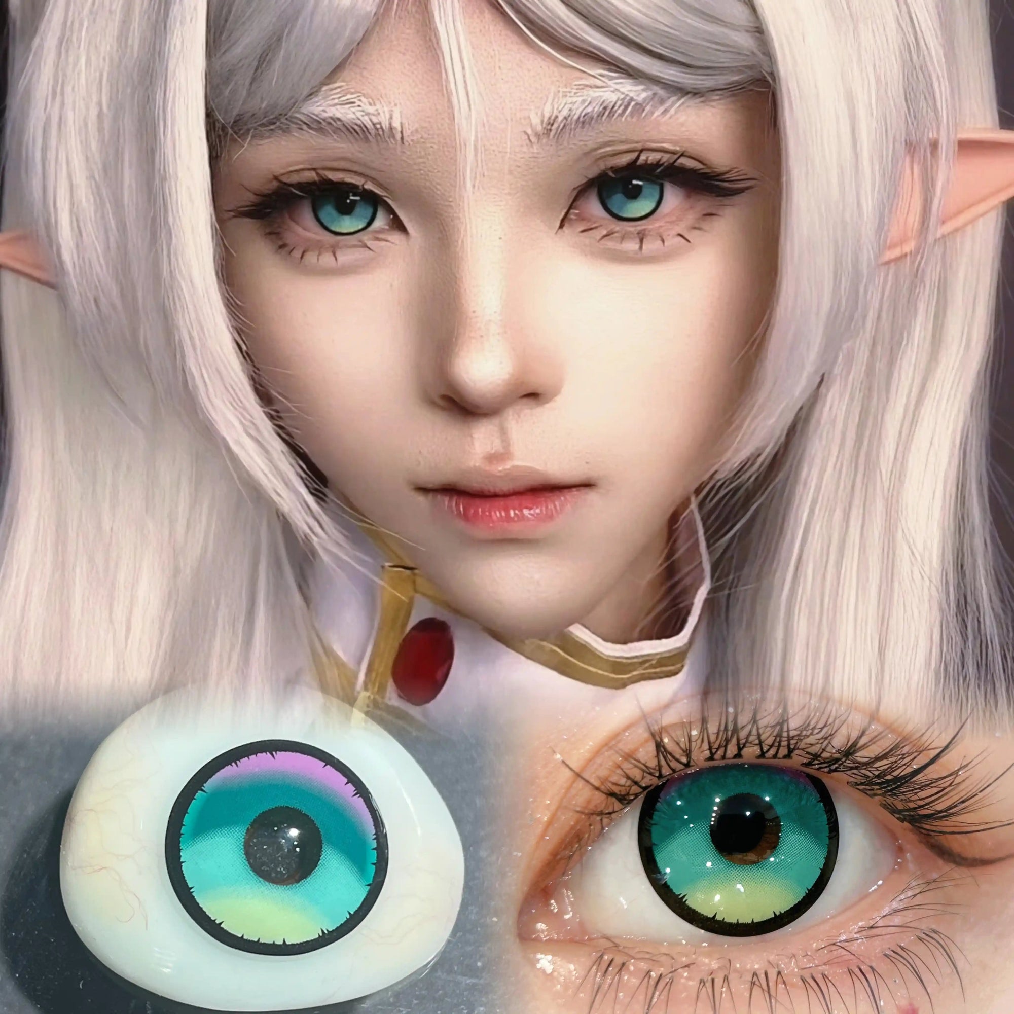 ComicPie HD259 - 2 Frieren Contact Lenses - ComicPie