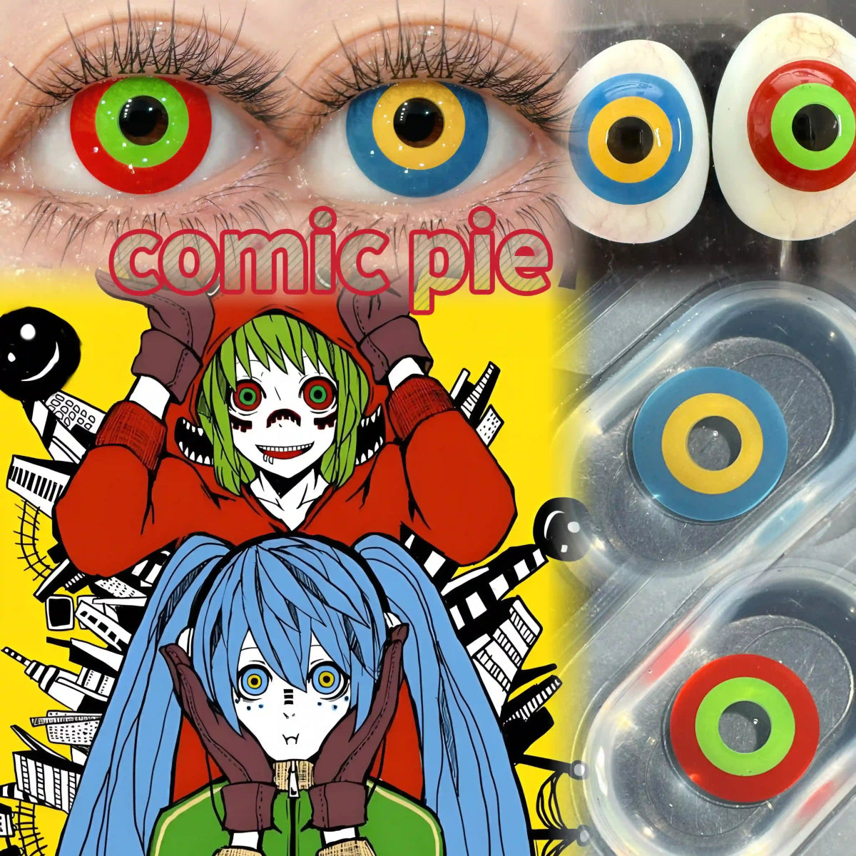 ComicPie HD2636 Rebecca Contact Lenses - ComicPie