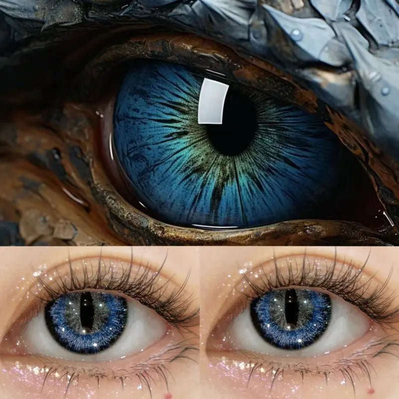 ComicPie HD27 Blue Contact Lenses - ComicPie