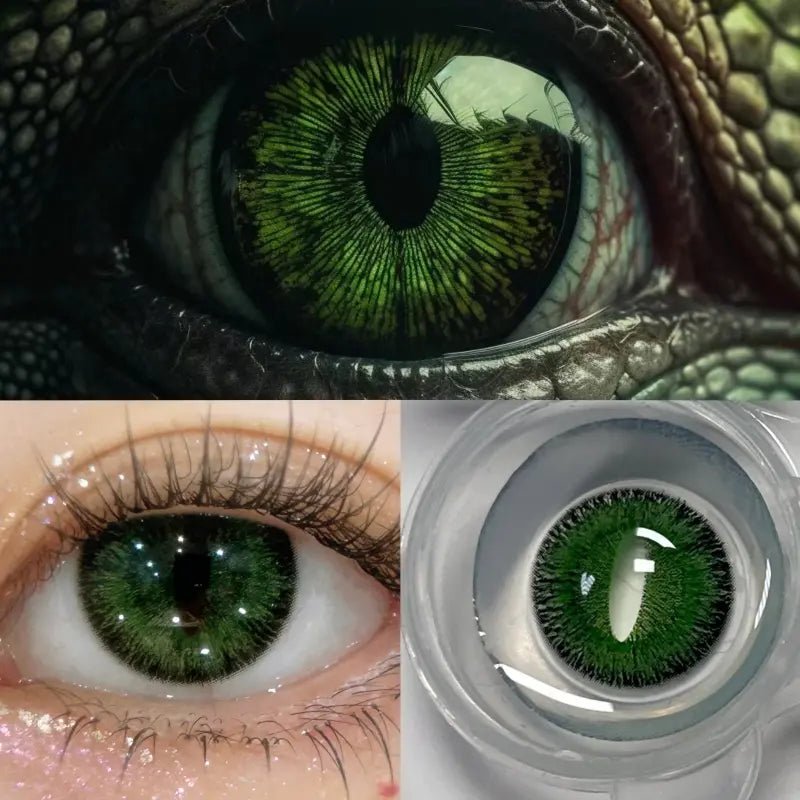 ComicPie HD27 Green Contact Lenses - ComicPie