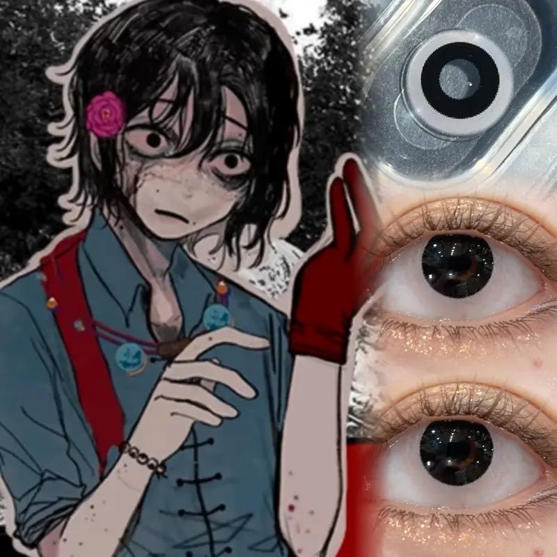 ComicPie HD280 - H Myosis Black Contact Lenses - ComicPie