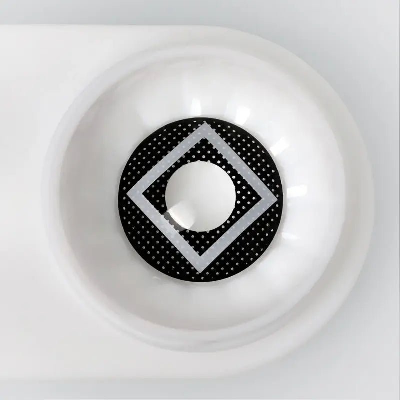 ComicPie lack Square Cosplay&Halloween Colored Contact Lenses RY364B - ComicPie