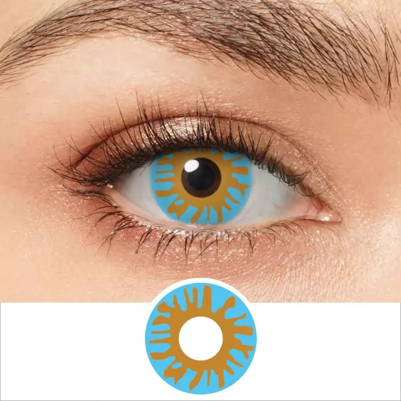 ComicPie Magic Blue Cosplay&Halloween Colored Contact Lenses RY335 - ComicPie