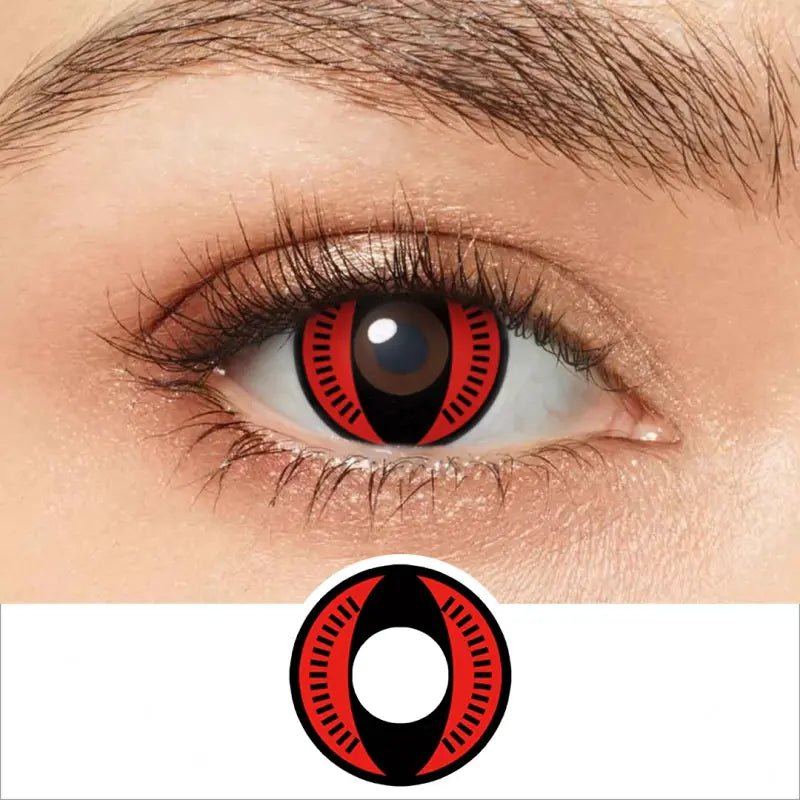 ComicPie Nine Tails Eyes Cosplay&Halloween Colored Contact Lenses RY081 - ComicPie