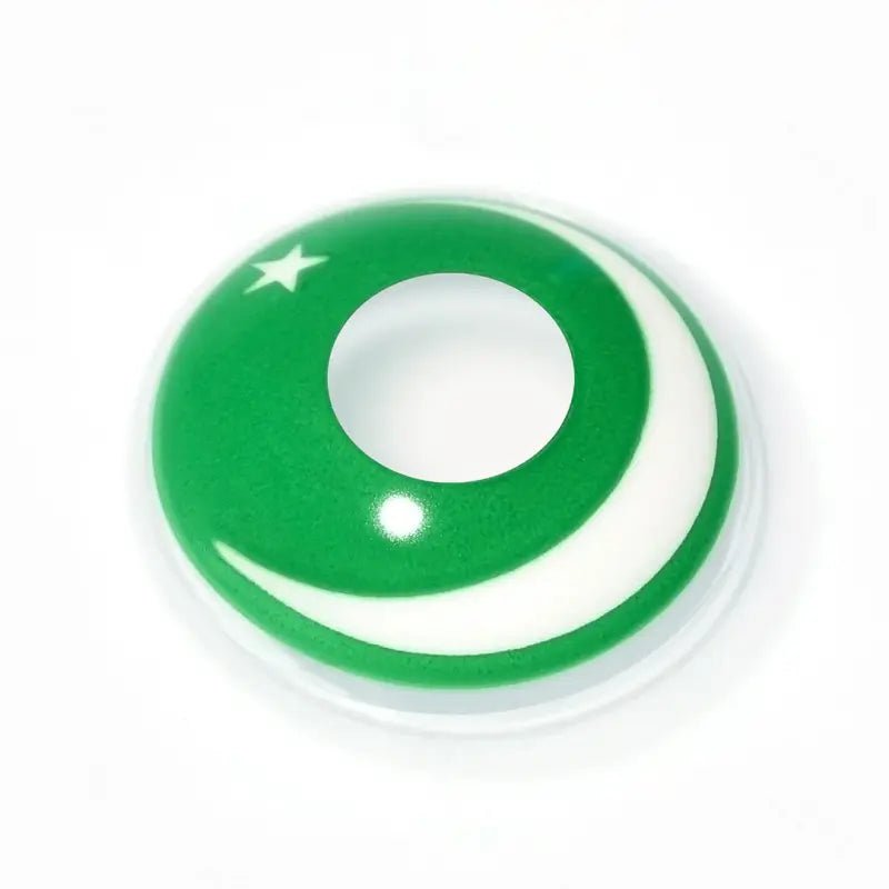 ComicPie Pakistan Flag Cosplay&Halloween Colored Contact Lenses RY379 - ComicPie