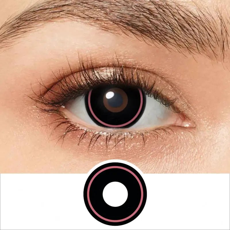 ComicPie Pink Rim Cosplay&Halloween Colored Contact Lenses RY006 - ComicPie