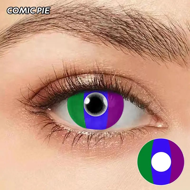 ComicPie Pride Blue Cosplay&Halloween Colored Contact Lenses YS28 - 3 - ComicPie