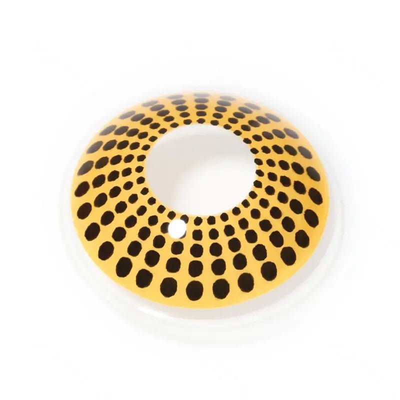 ComicPie Pumpkin Polka Dot Cosplay&Halloween Colored Contact Lenses RY302 - ComicPie