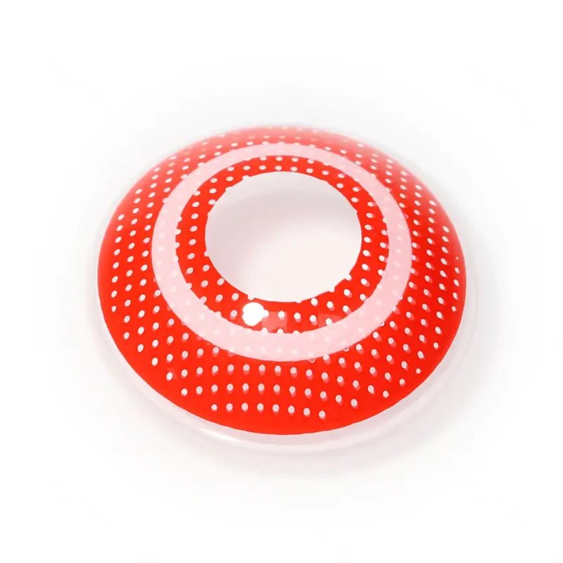 ComicPie Red Circle Cosplay&Halloween Colored Contact Lenses RY365A - ComicPie