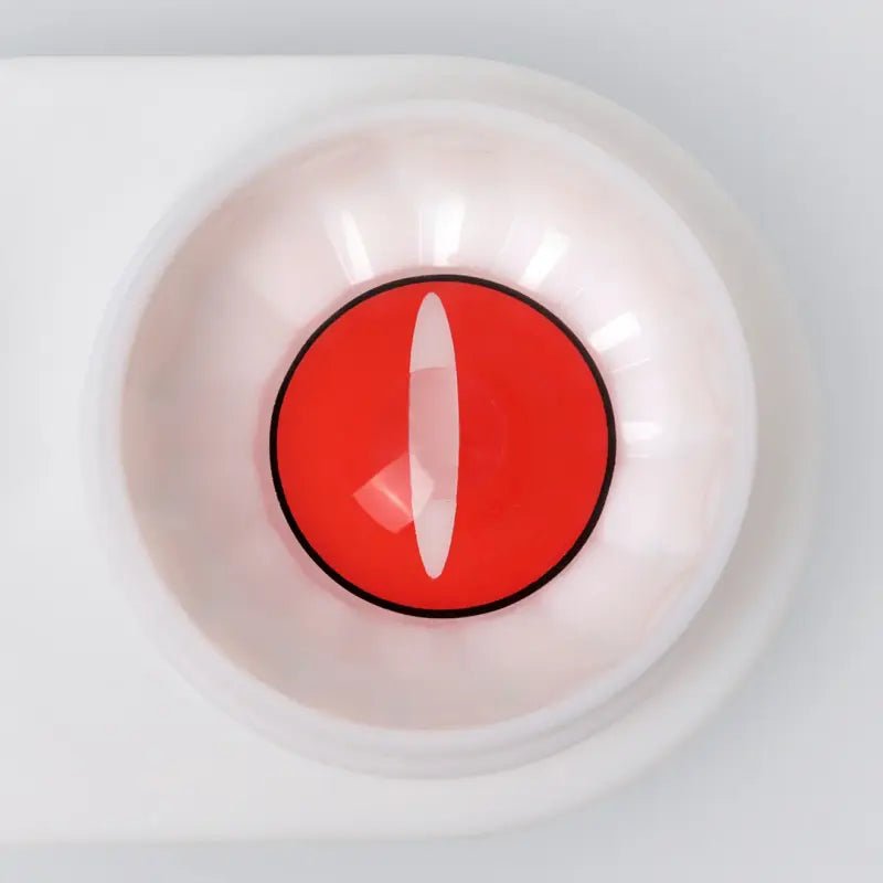 ComicPie Red Demon Eyes Cosplay&Halloween Colored Contact Lenses RY327 - ComicPie