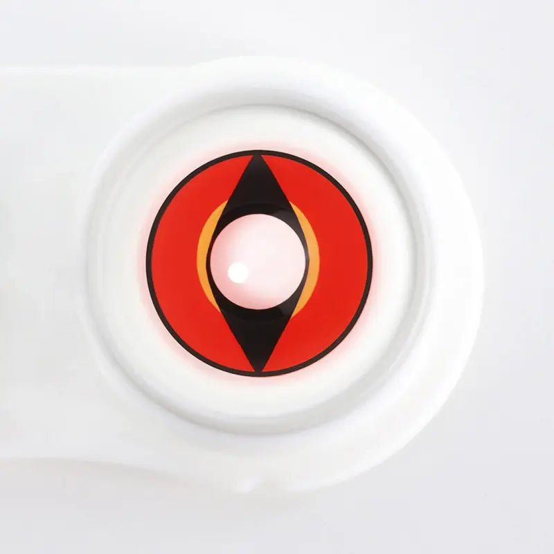 ComicPie Red Dragon Cosplay&Halloween Colored Contact Lenses RY028 - ComicPie